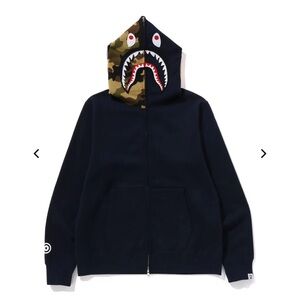 BAPE 1ST SHARK FULL ZIP HOODIE MENS